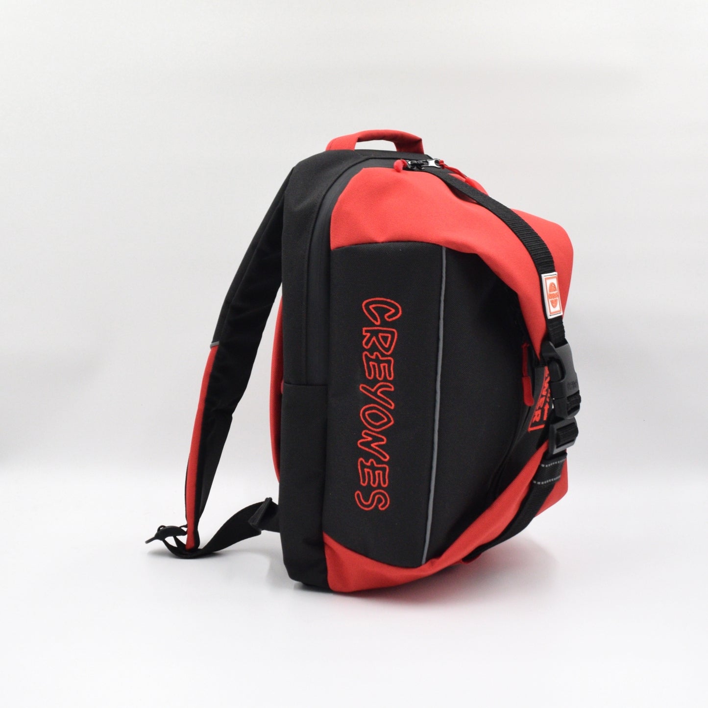 The Brewer mini Mid-Size Backpack - Red Dusk