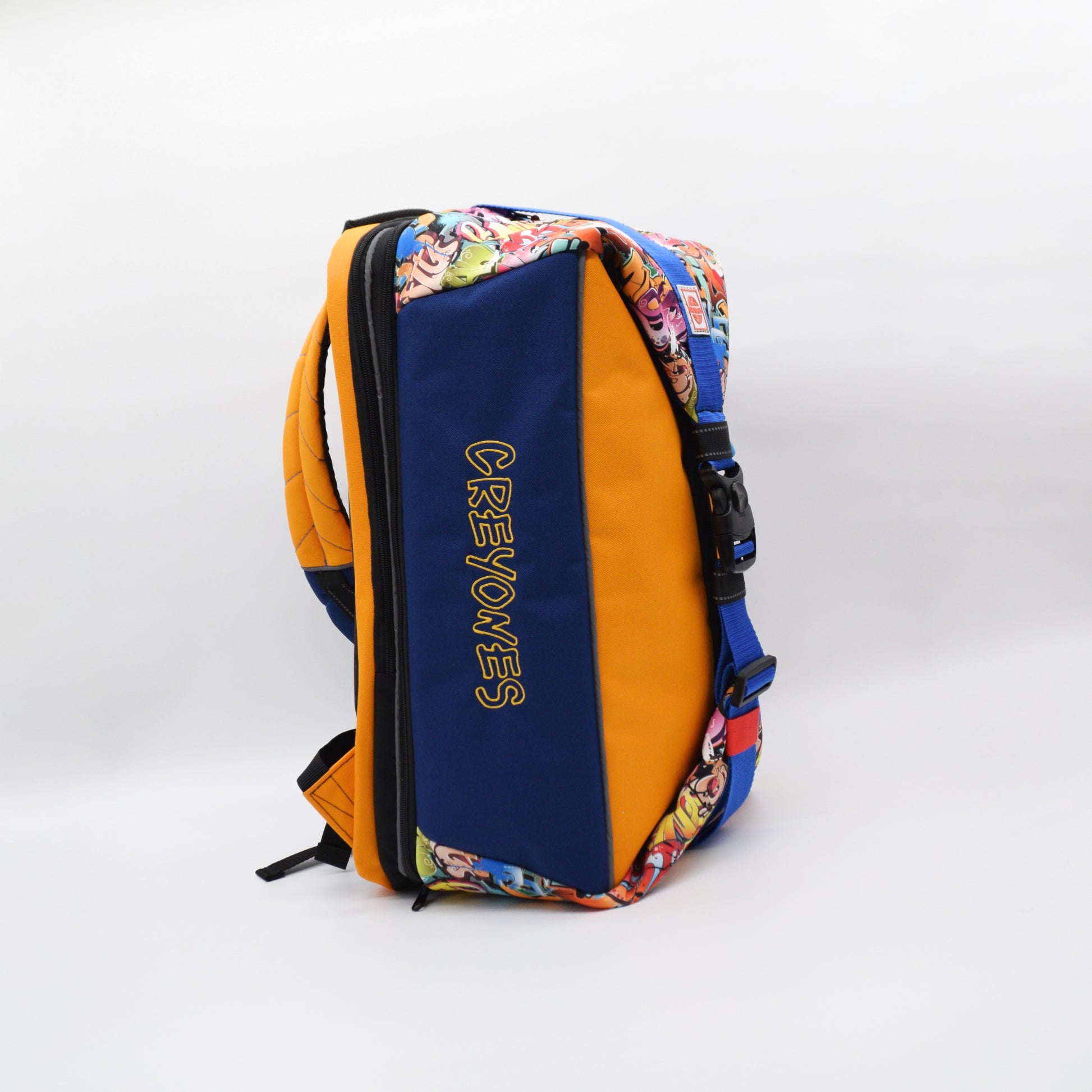 The Brewer 2.0 backpack - Graffiti by Creyones, Backpack