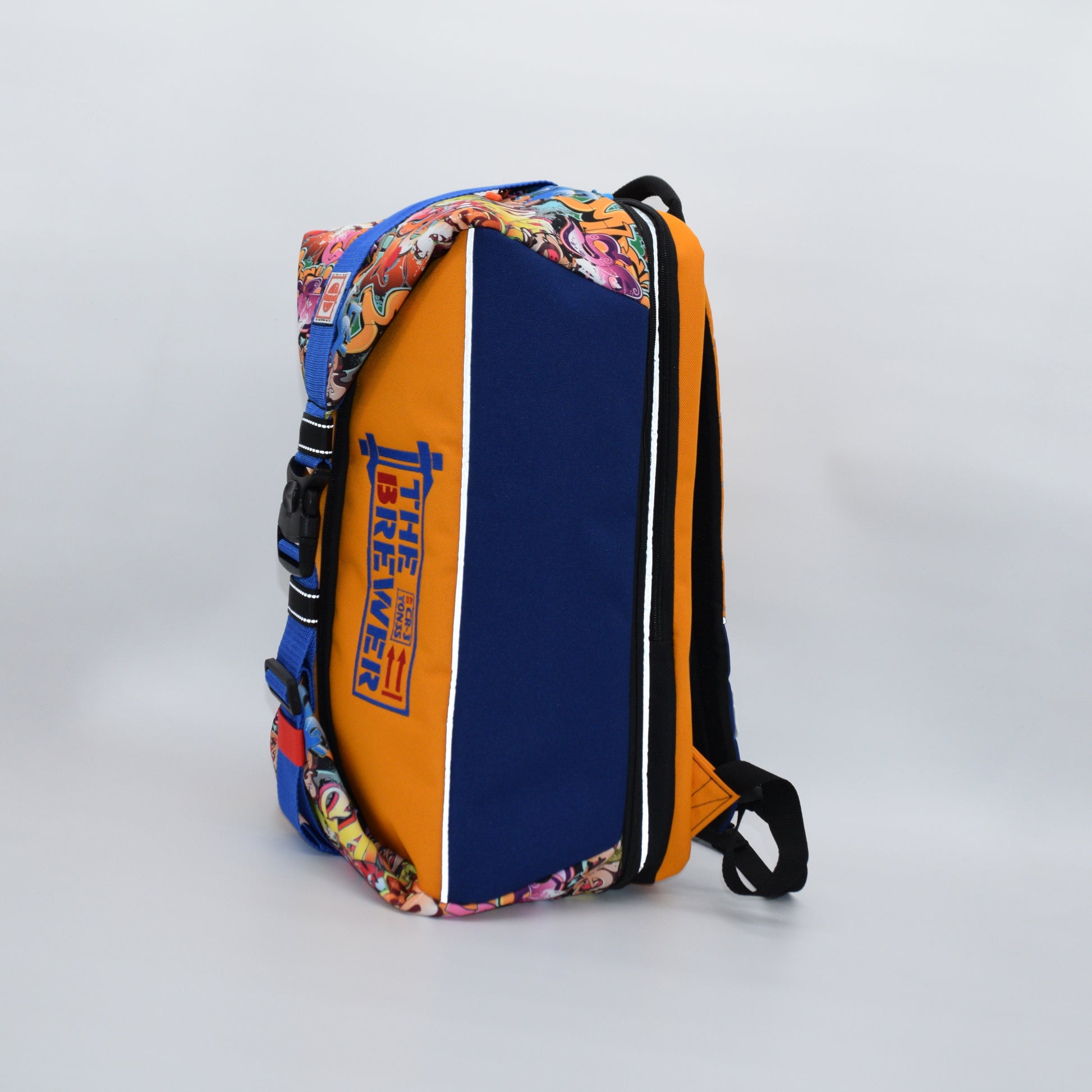 The Brewer 2.0 backpack - Graffiti by Creyones, Backpack