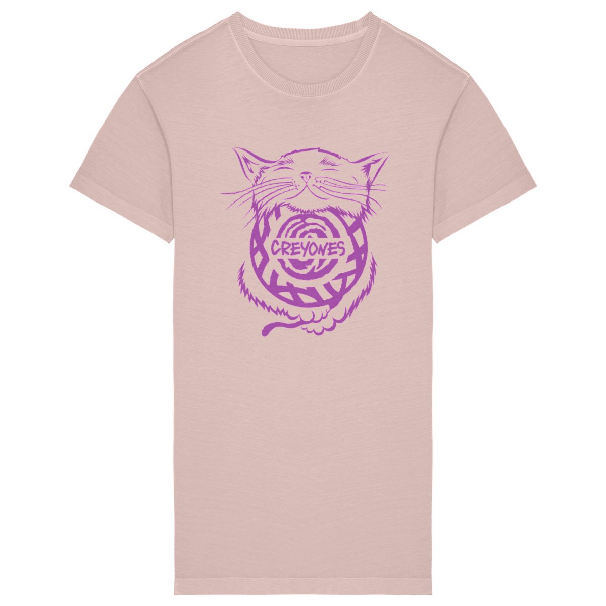 Woman's t-shirt dress - cat